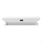 Homeroots 23 in. Classic White Floating Wall Shelf 397787 - alternate 2